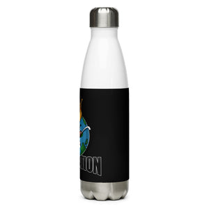 Juke Nation First World Order Stainless Steel Water Bottle